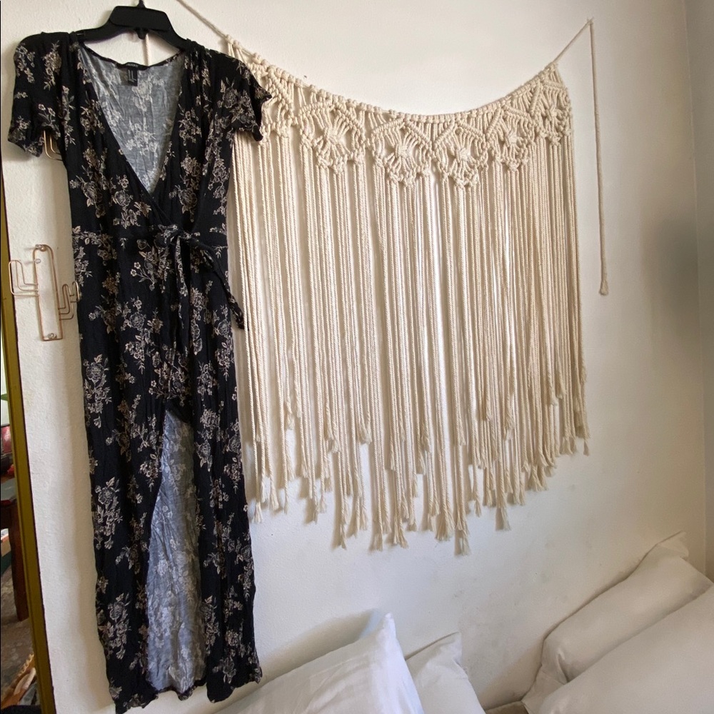 Black maxi dress